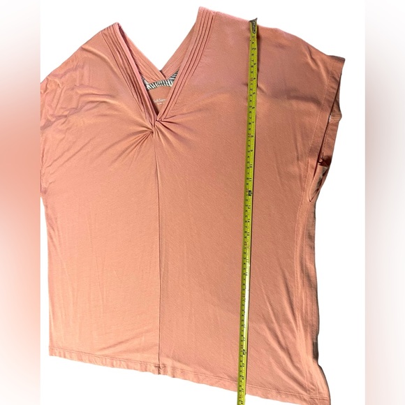 Soft Surroundings Womens Large Go Lively Twist Top in Canyon Sunset - Picture 8 of 11